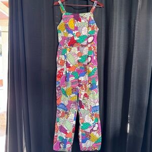 Gorman Whacky Fruits Jumpsuit Medium UK Size 10